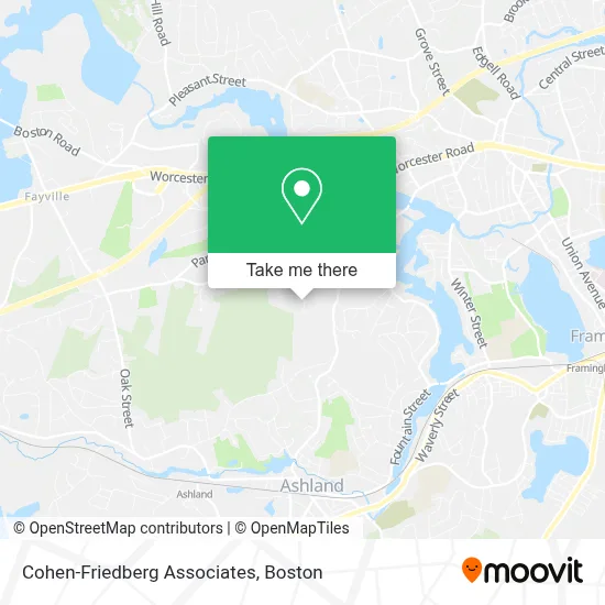 Cohen-Friedberg Associates map