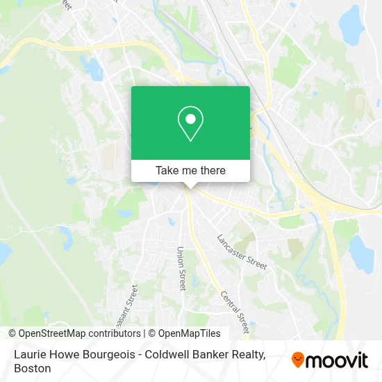 Laurie Howe Bourgeois - Coldwell Banker Realty map