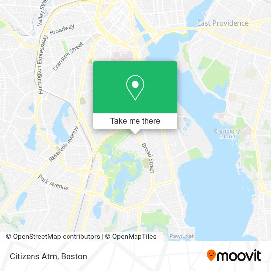 Citizens Atm map