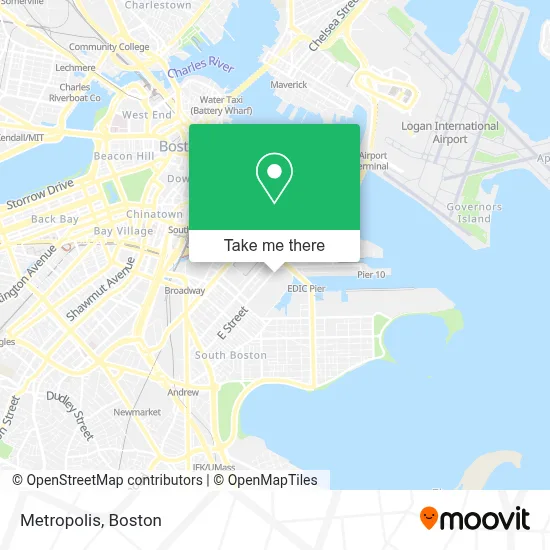 Metropolis map