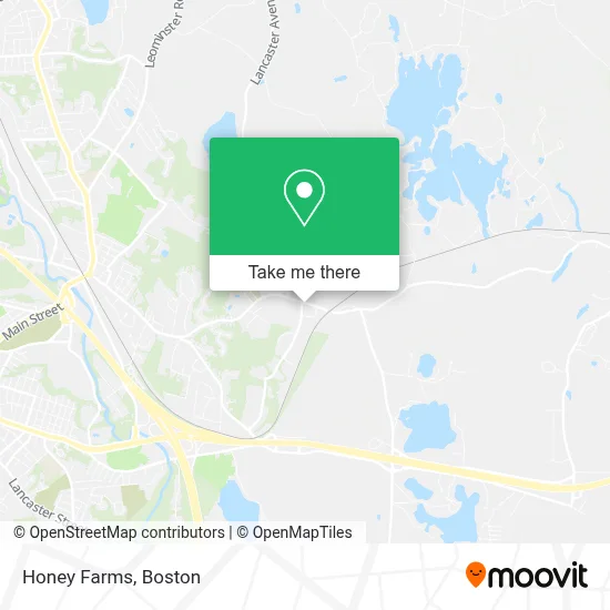 Honey Farms map