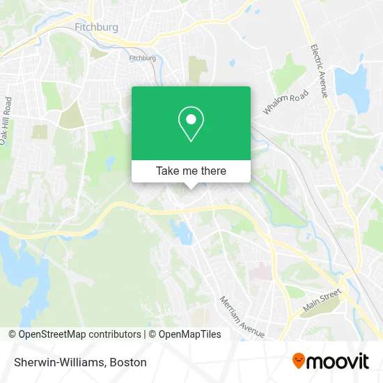 Sherwin-Williams map