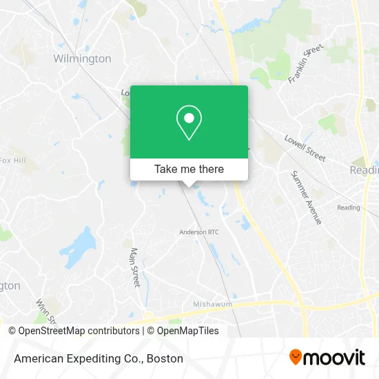 American Expediting Co. map