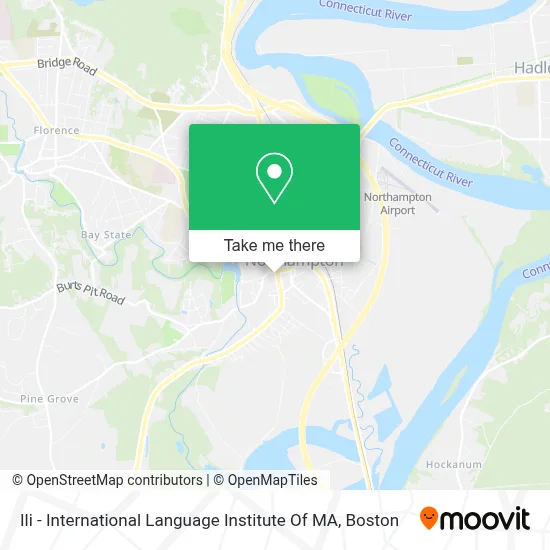 Ili - International Language Institute Of MA map