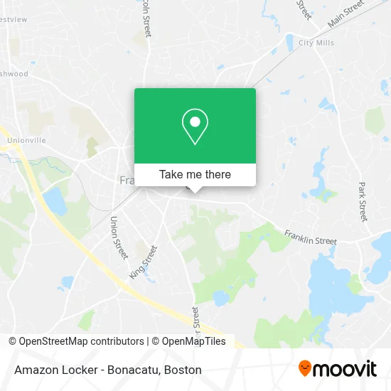 Amazon Locker - Bonacatu map