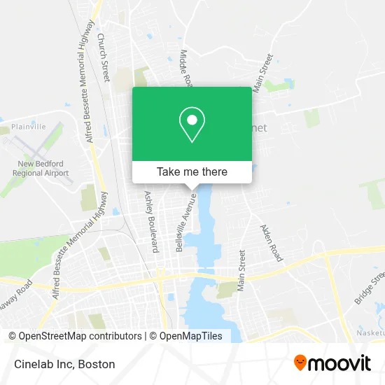 Cinelab Inc map