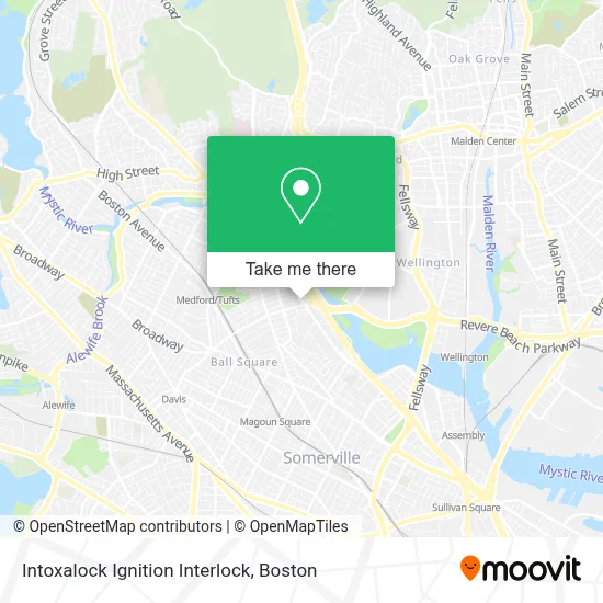 Intoxalock Ignition Interlock map