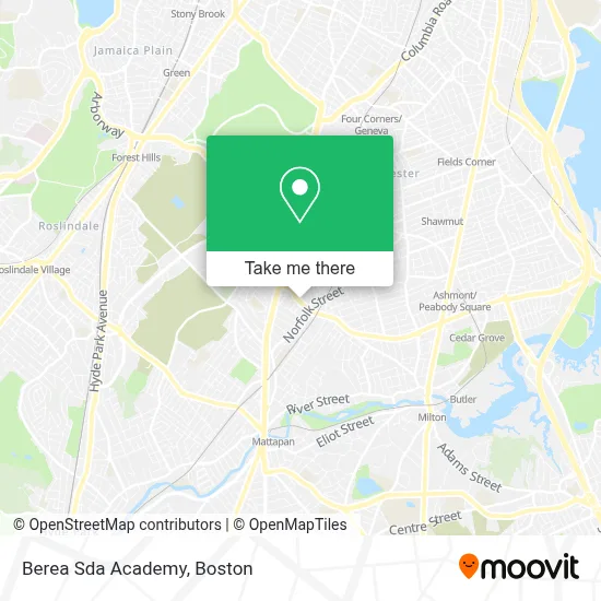 Berea Sda Academy map