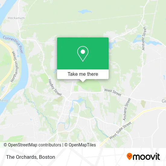 The Orchards map
