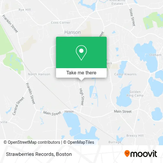 Strawberries Records map