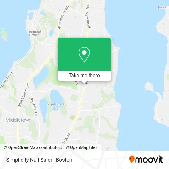 Simplicity Nail Salon map