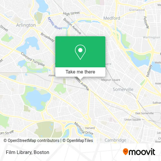 Film Library map