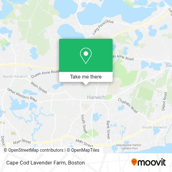 Cape Cod Lavender Farm map