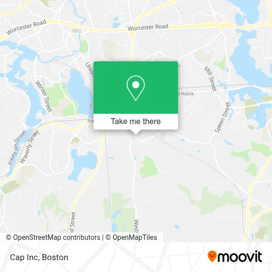Cap Inc map