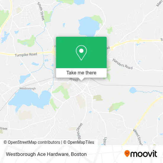 Westborough Ace Hardware map