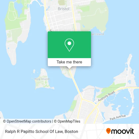 Ralph R Papitto School Of Law map