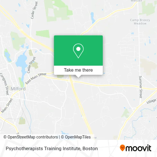 Psychotherapists Training Institute map