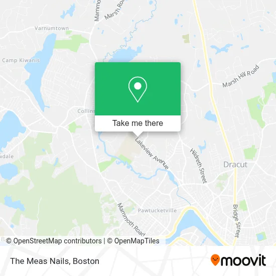 The Meas Nails map