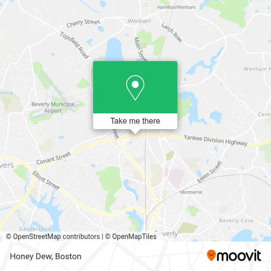 Honey Dew map