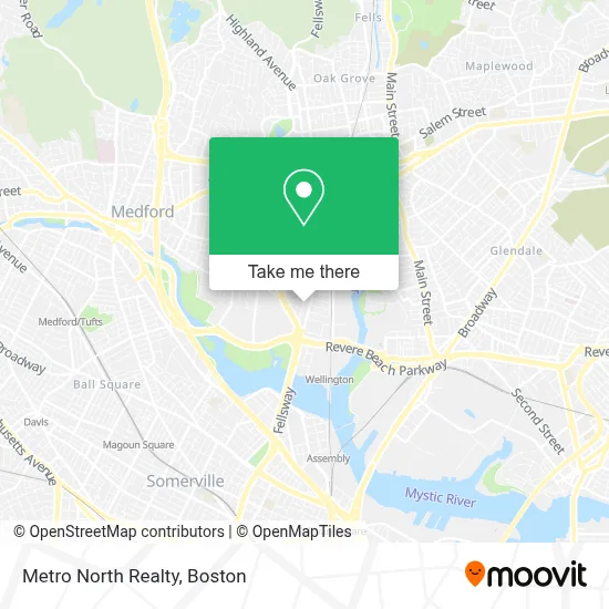 Metro North Realty map