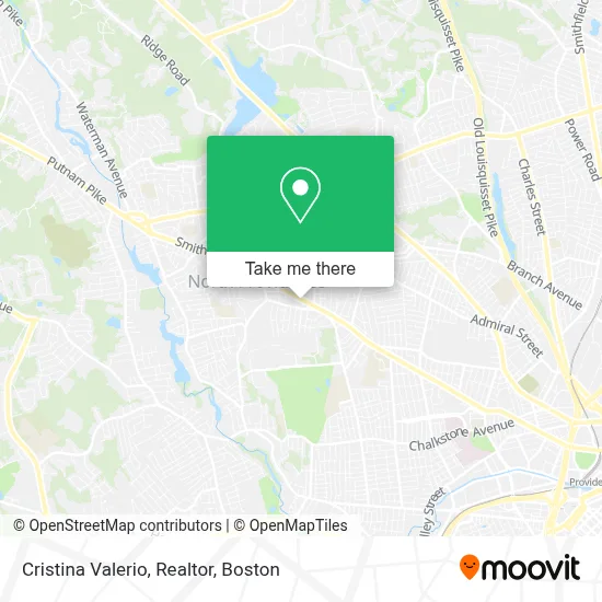Cristina Valerio, Realtor map