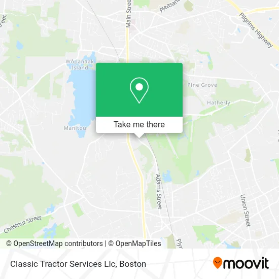Classic Tractor Services Llc map