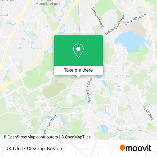 J&J Junk Clearing map