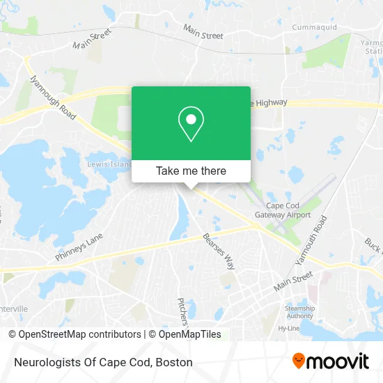 Neurologists Of Cape Cod map