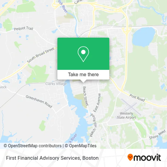 First Financial Advisory Services map
