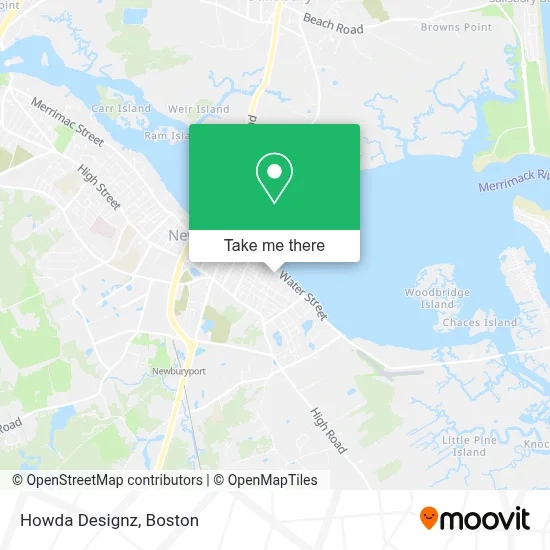 Howda Designz map