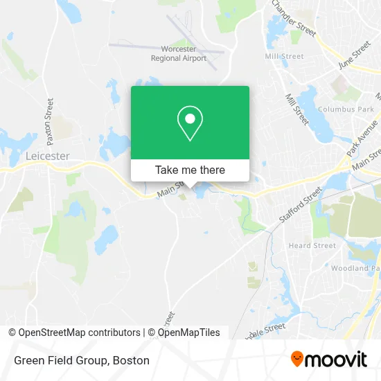 Green Field Group map