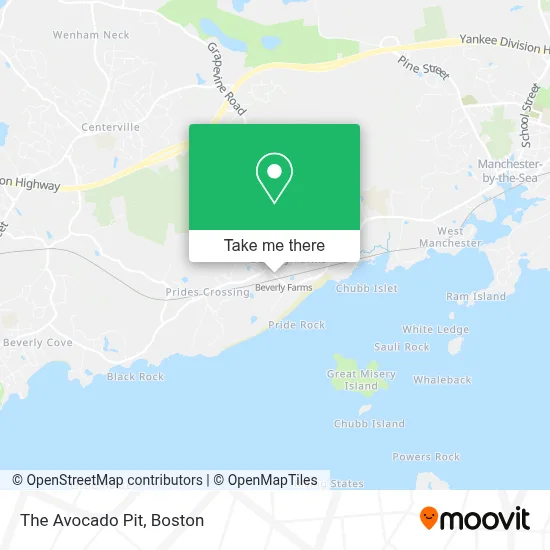 The Avocado Pit map
