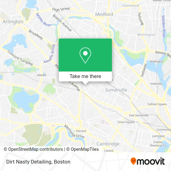 Dirt Nasty Detailing map