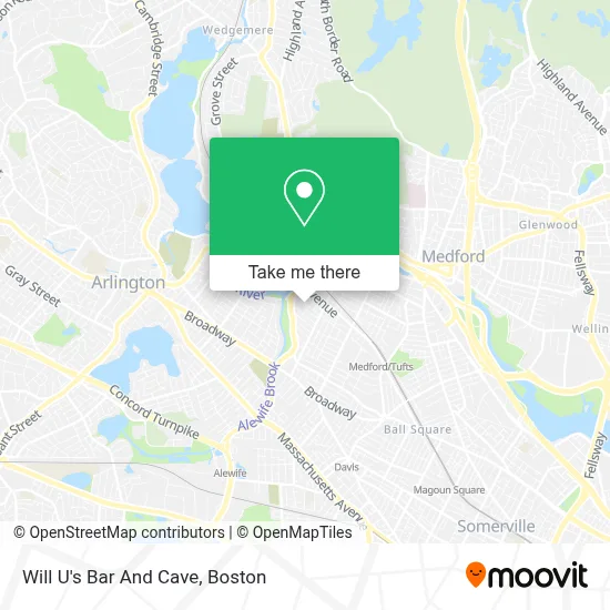 Will U's Bar And Cave map