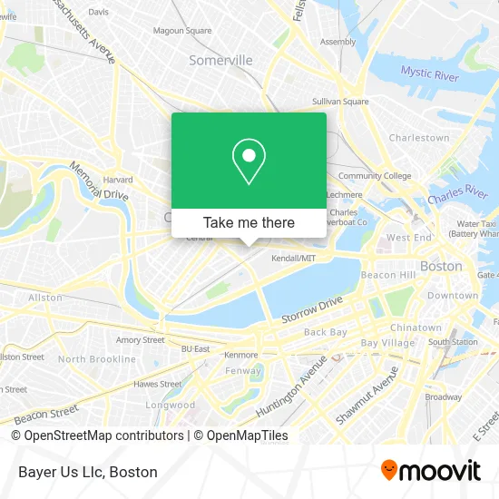 Bayer Us Llc map