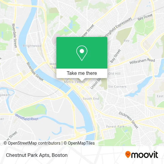 Chestnut Park Apts map