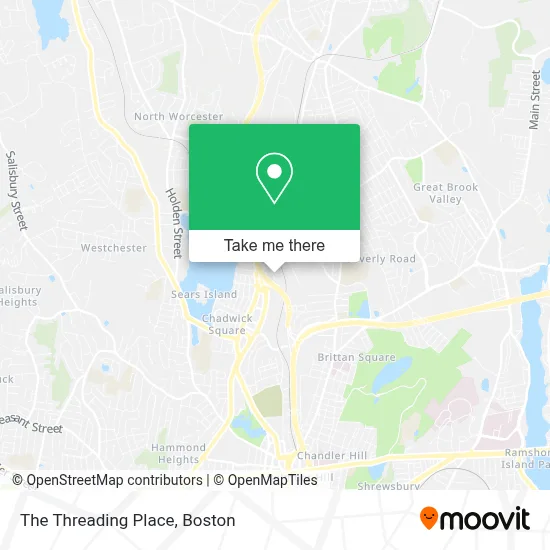 The Threading Place map