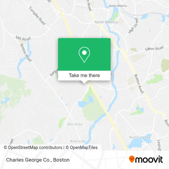 Charles George Co. map