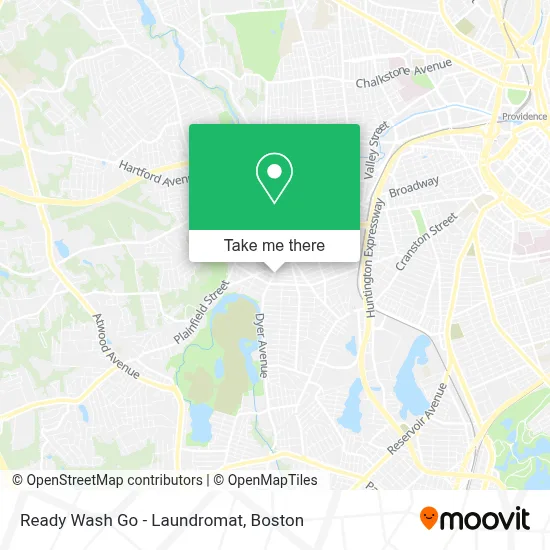 Ready Wash Go - Laundromat map