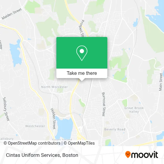 Cintas Uniform Services map
