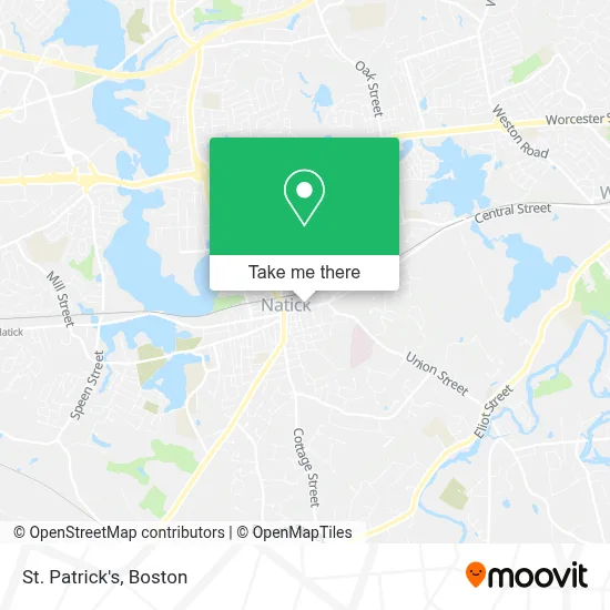 St. Patrick's map