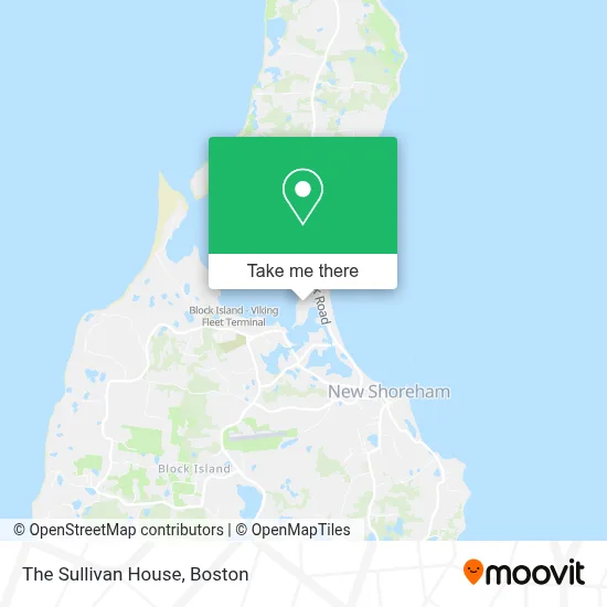 The Sullivan House map