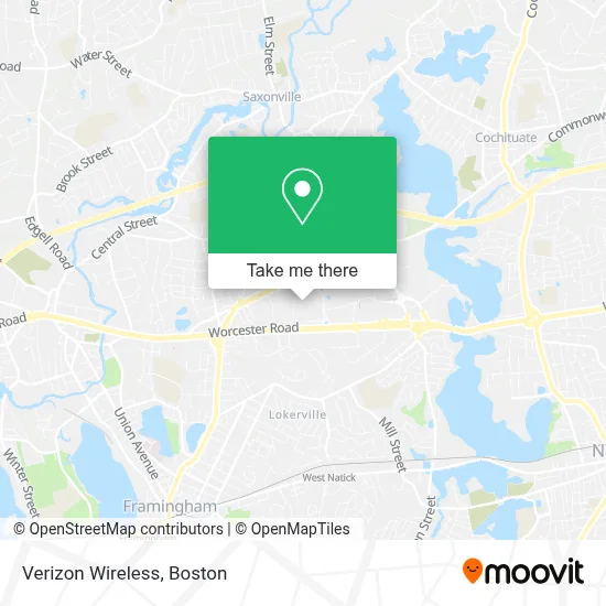 Verizon Wireless map