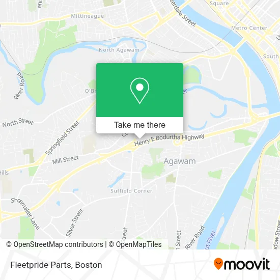 Fleetpride Parts map
