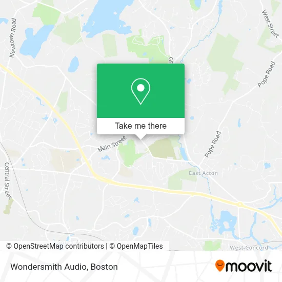 Wondersmith Audio map