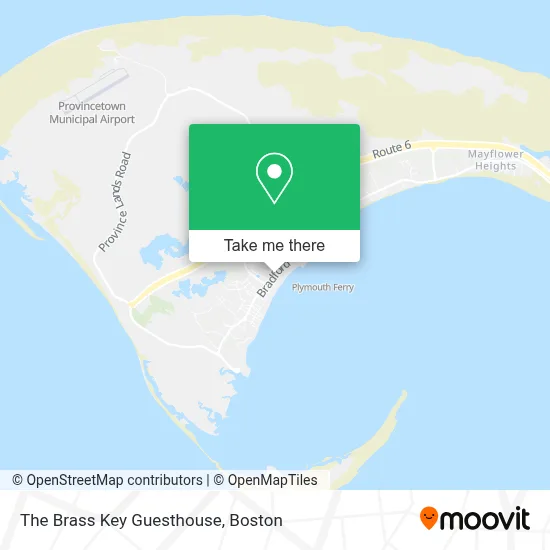 The Brass Key Guesthouse map