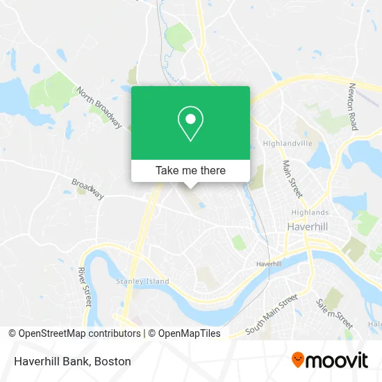Haverhill Bank map