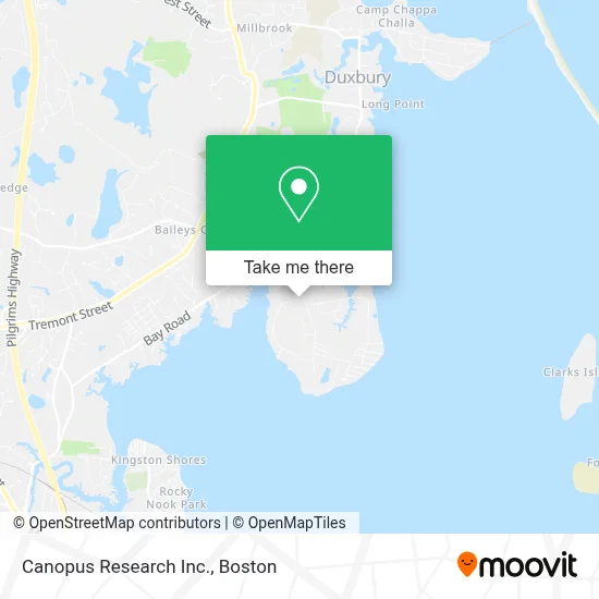 Canopus Research Inc. map