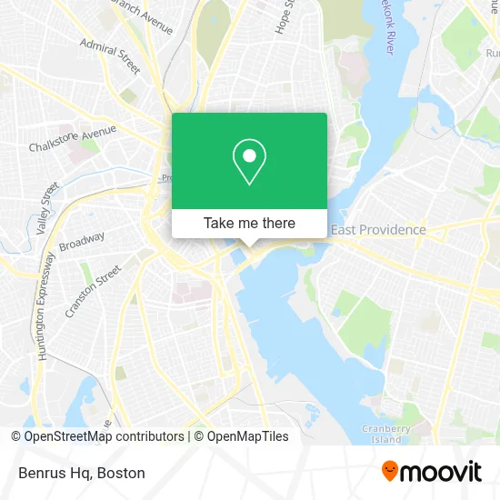 Benrus Hq map