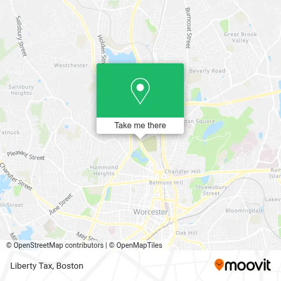 Liberty Tax map